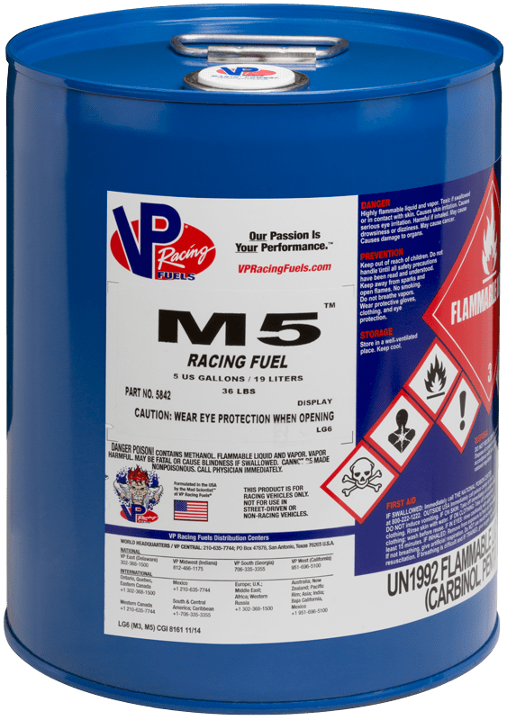VP M5 Racing Fuel *LOCAL PICK-UP ONLY*