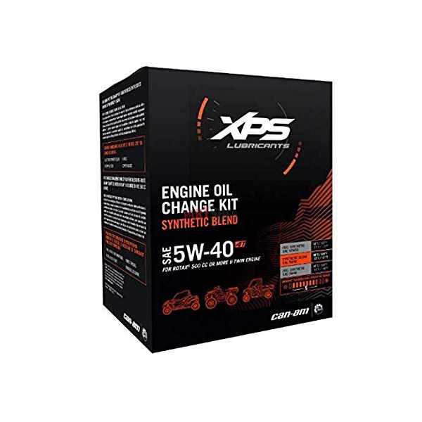 Can Am 5W-40 Oil Change Kit (500cc Or Bigger V-Twin)