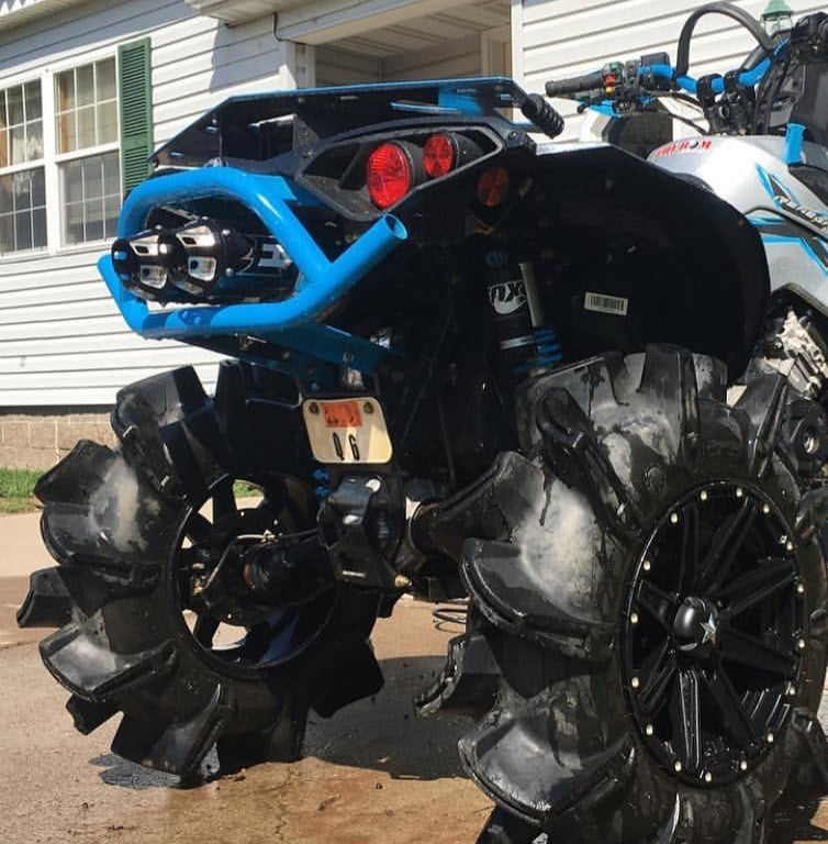 Empire Industries Dual Slip On Exhaust for 2012+ CAN-AM Renegade XMR