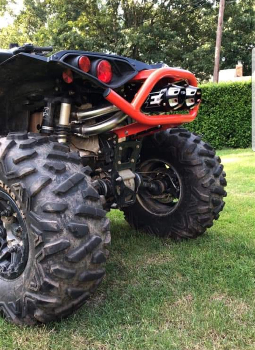Empire Industries Dual Slip On Exhaust for 2012+ CAN-AM Renegade XMR